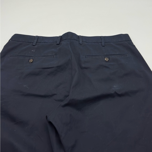 Gap Pants Men 36x32 Relaxed Dark Blue Chino Straight Pants - Picture 7 of 13